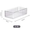 Acrylic Partition Storage Box Set, Cosmetic Organizer & Shelf