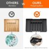 详情-05 Silverware Storage Box, Adjustable Kitchen Utensil Telescopic Rack, Cutlery Drawer Organizer