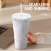 详情-07 Rhinestone - embellished Slim Water Bottle