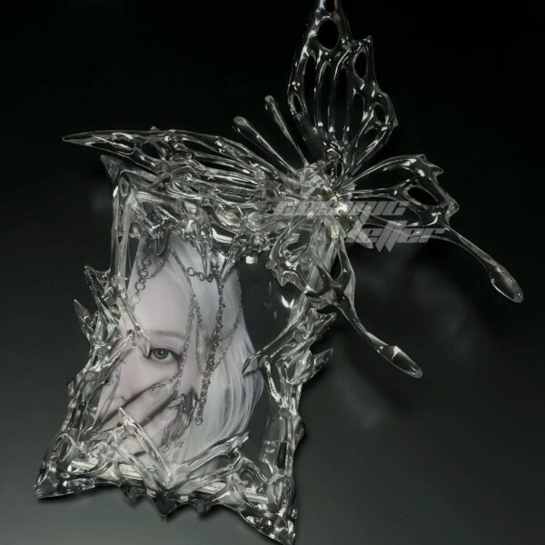 Electroplated Shaped Idol - chasing Card Holder with a High - end Ins Style