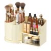 详情-05 360° Rotating Makeup Organizer with Brush Holder