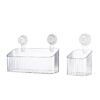 Rotating Suction - Cup Bathroom Storage Rack with Wall - Mounted Storage Box