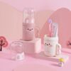 Portable 2-in-1 Kids Toothbrush & Toothpaste Storage Case