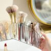 Clear Acrylic Desktop Multi - compartment Cosmetic Storage Box