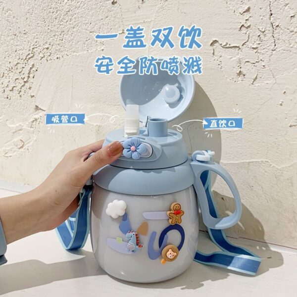 Kids' Large - capacity Portable School Cup for Summer