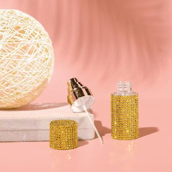 Rhinestone - decorated Travel - portable Perfume Transfer Spray Bottle